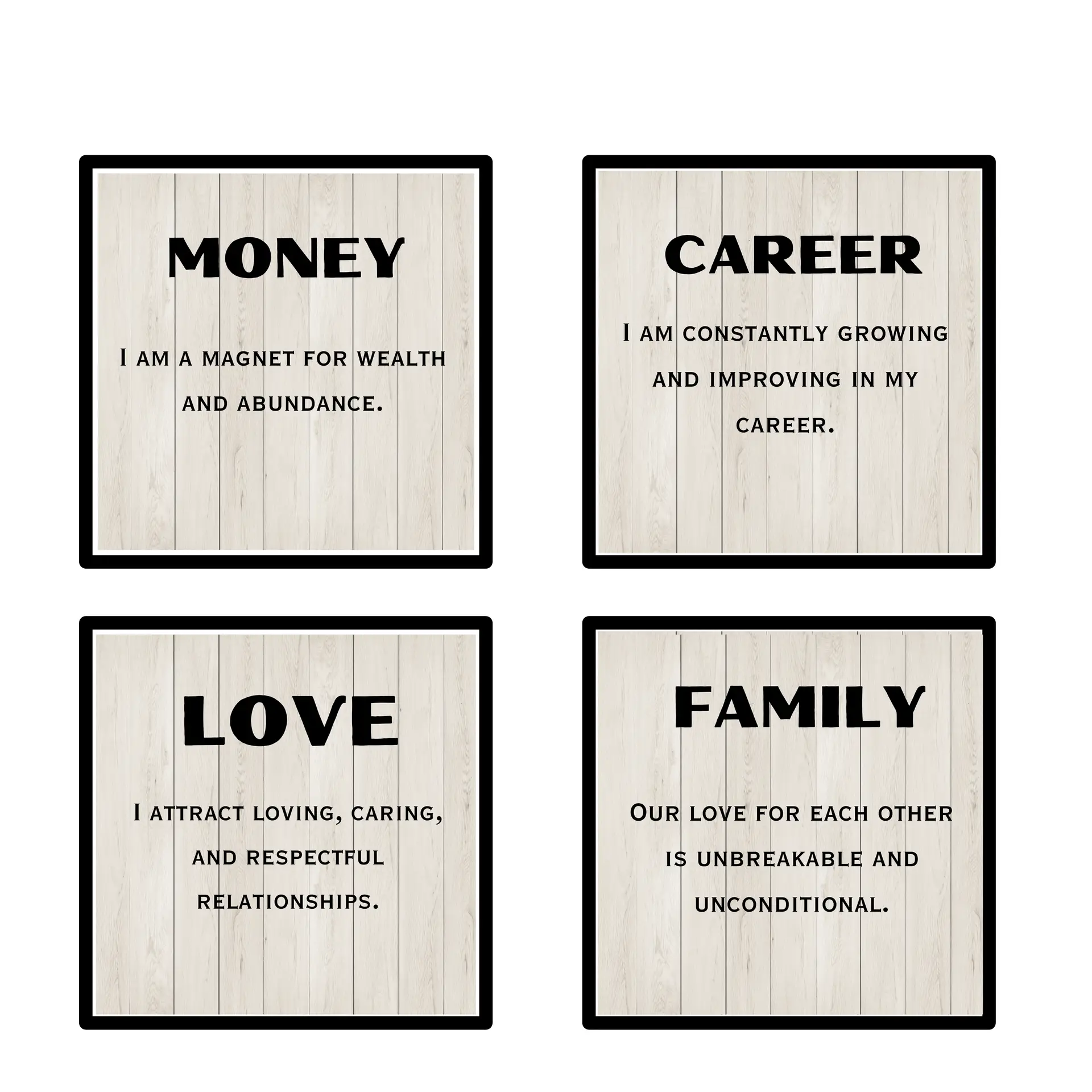 AFFIRMATIONS FOR MONEY,LOVE,CARRERAND FAMILY