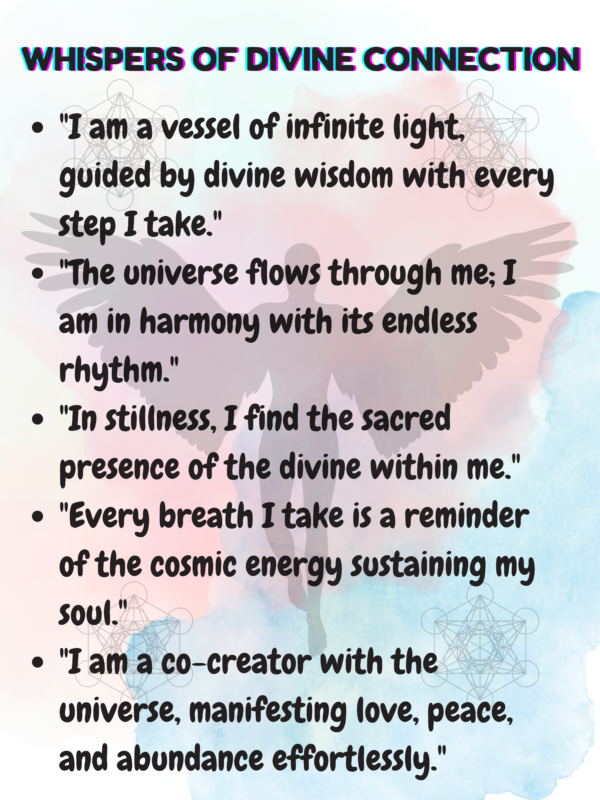 Affirmations For Divine Connection - Image 2